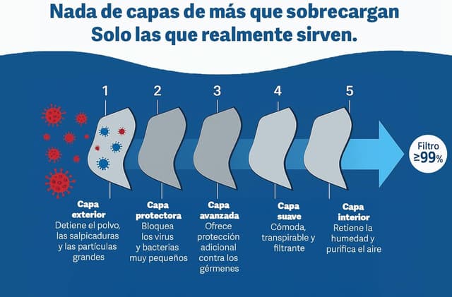 Thumbnail 5 de Mascarillas FFP3 sin válvula 20 unidades