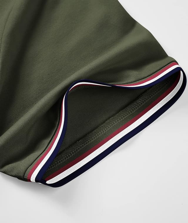 Detalle 2 de SwissWell Herren Poloshirt für Golf Sommer