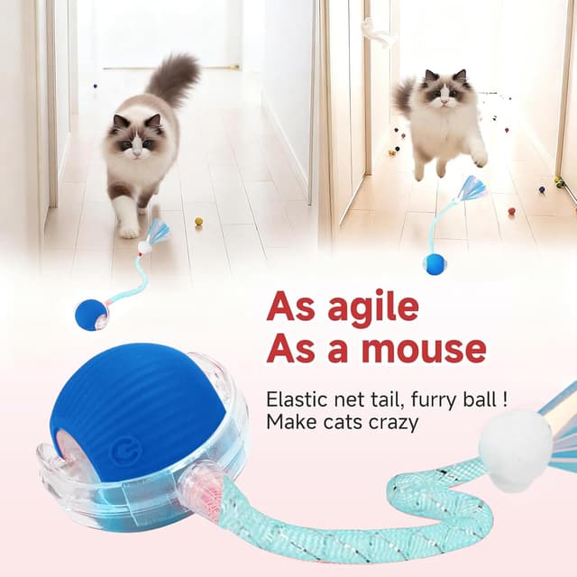 Thumbnail 1 de Supore Jouet Chat Interactif Balle