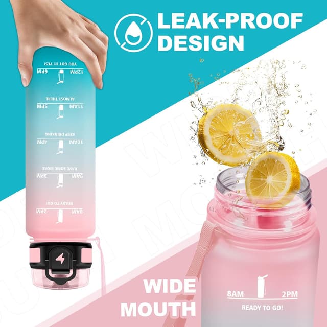 Detalle de JAPORIA borraccia sportiva da 1 litro