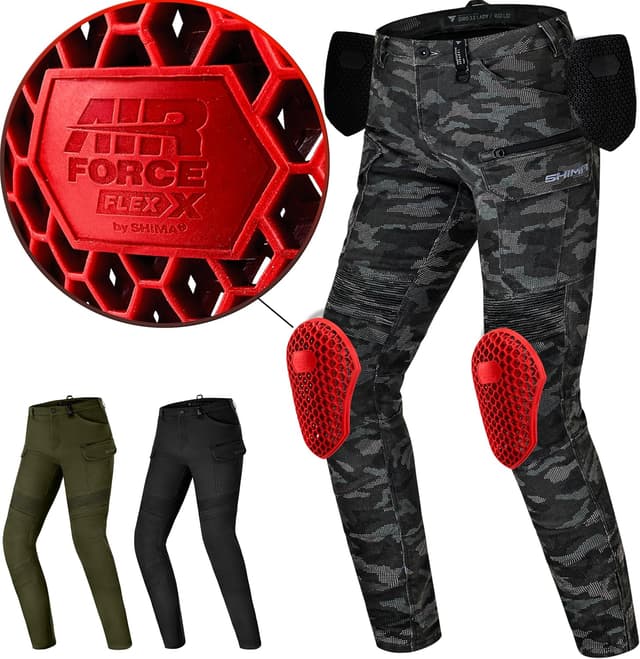 Thumbnail 5 de Shima Giro 3.0 Motorradhose mit AirForce Knieschonern