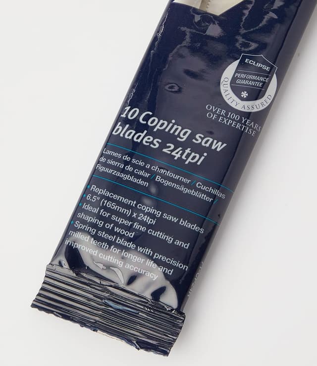 Detalle 2 de Lames de scie sauteuse Eclipse Professional Tools 71-CP24R, 6 1/2" et 24 DPP (paquet de 10)