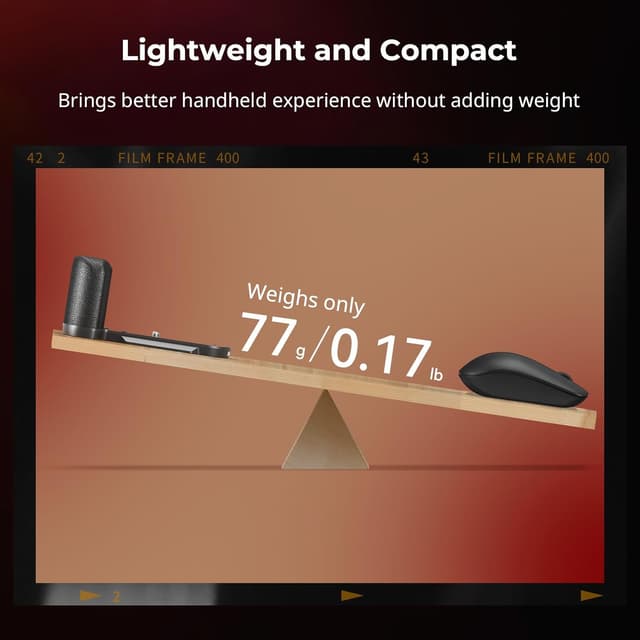 Thumbnail 6 de SMALLRIG X-T50 Handgriff (4783C) – L-förmiger Silikongriff für Fujifilm X-T50 mit Arca-Schnellwechselplatte