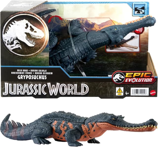 Thumbnail 6 de Mattel Jurassic World T-Rex Caccia e Divora