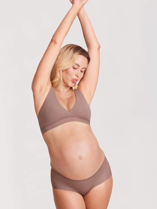 Thumbnail 3 de MOMANDA Damen Still-BH ohne Bügel Soft Racerback Seamless (Schlaf- und Still-BH)