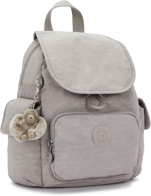 Detalle 2 de Kipling City Pack Mini mochila talla única grey gris