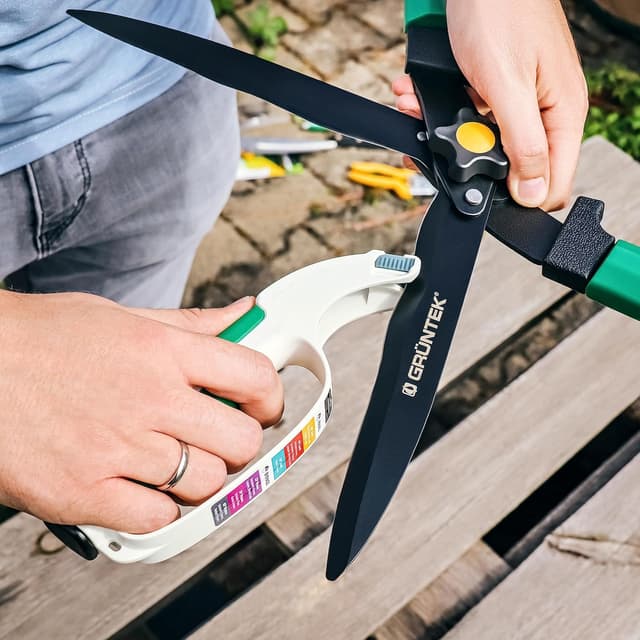 Thumbnail 4 de GRÜNTEK Affilatore Affilacoltelli con 7 cartucce