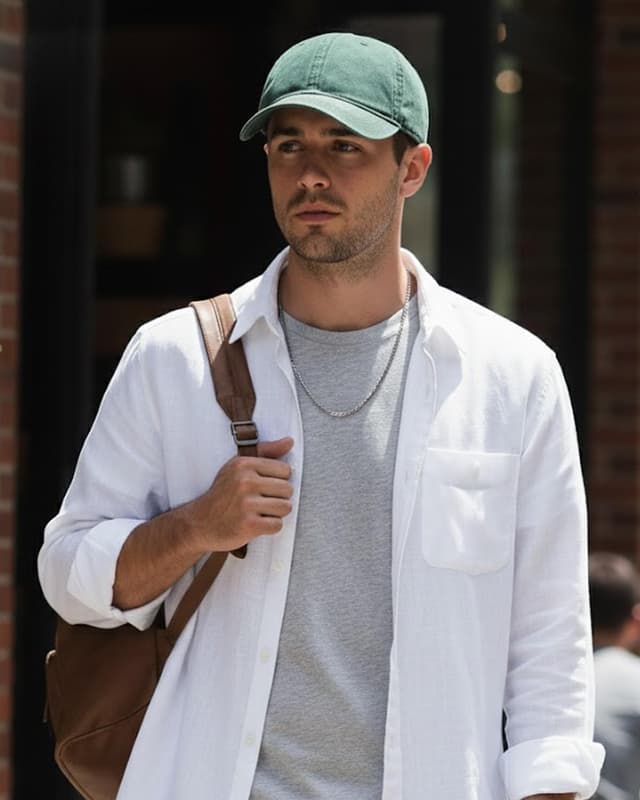 Detalle de Zylioo XL/XXL Vintage Baseball Cap für große Köpfe (Washed Cotton, waschbar)