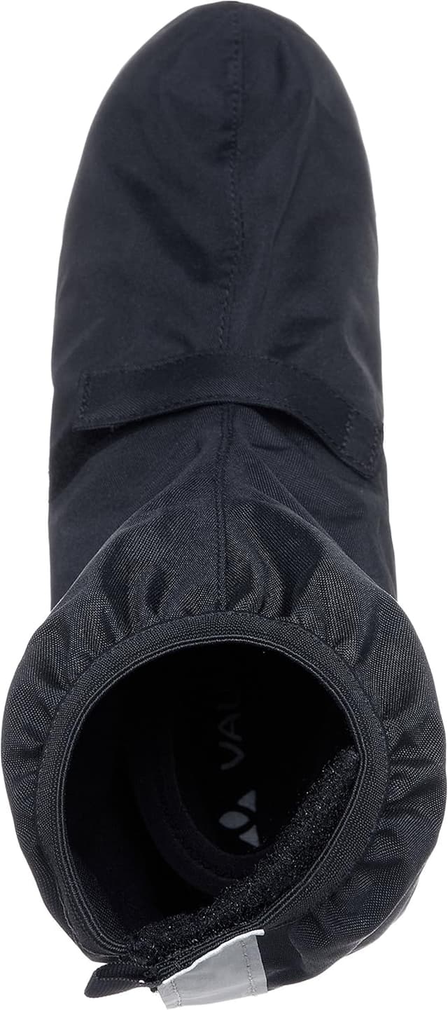 Detalle de VAUDE Bike Gaiter: wasserdichte Fahrrad-Gamaschen mit Reflektoren und Klettverschluss