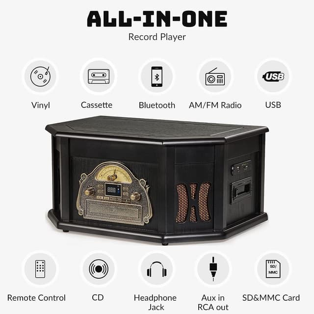 Thumbnail 2 de ORCC Tourne-disque vintage 10