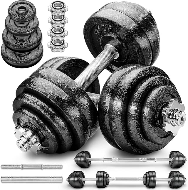 Imagen de RE:SPORT Kit d'haltères 2‑en‑1 15‑40 kg 🏋 en OfertitasTOP