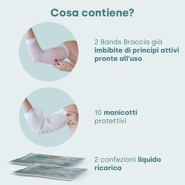 Detalle de Guam Bands Braccia 3 trattamenti