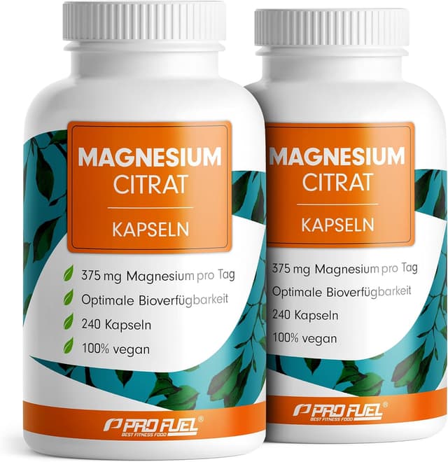 Thumbnail 6 de Magnesiumcitrat Kapseln 375 mg hochdosiert