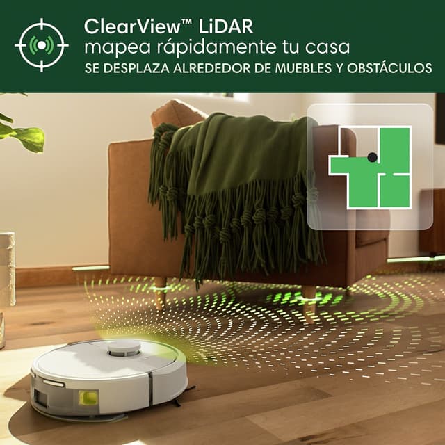 Detalle 2 de iRobot Roomba 105 Combo, 75 días autovaciado ClearView™ LiDAR