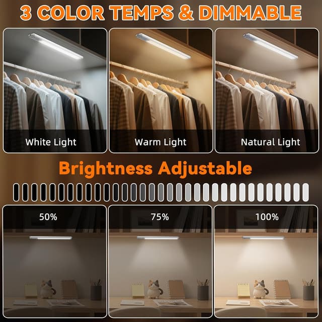 Thumbnail 2 de Under Cabinet Lighting 10in 3-pack
