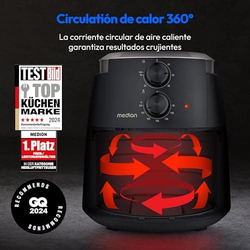 Thumbnail 2 de MEDION P30 L Freidora de aire 4,7 L