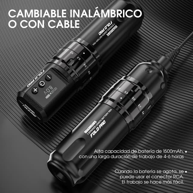 Thumbnail 3 de Dragonhawk Fold Pro Macchinetta per tatuaggi 1500mAh