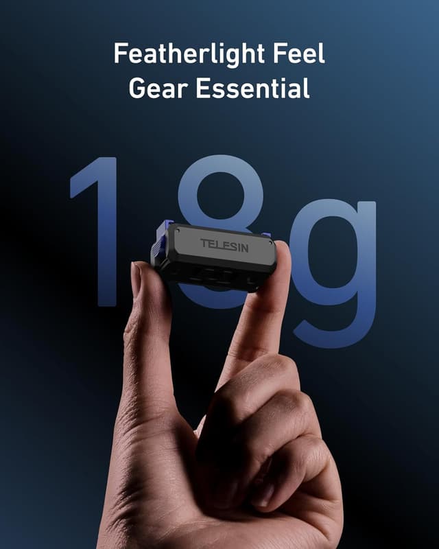 Thumbnail 6 de TELESIN Magnetische Adapterhalterung Osmo Action