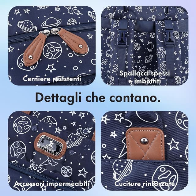 Detalle 1 de Dikaslon DikaBorsa Zaino fasciatoio 42x30x20