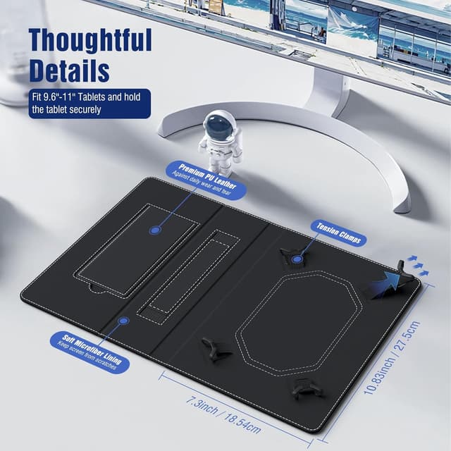 Detalle 2 de TiMOVO Universal Hülle 10,1 Zoll