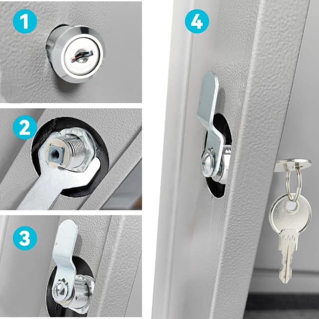 Thumbnail 5 de AiQInu Serratura per Cassetta Postale 16 mm