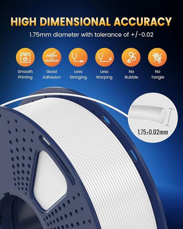 Thumbnail 5 de SUNLU PLA+2.0 4KG Filament Bundle