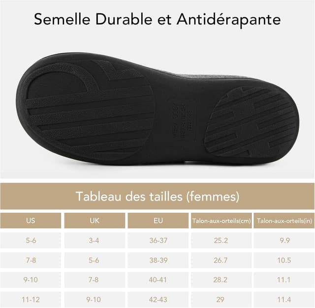 Thumbnail 6 de VeraCosy Chaussons confortables deux tons