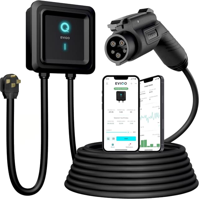 Detalle de EVIQO Level 2 EV Charger 48A 🔌