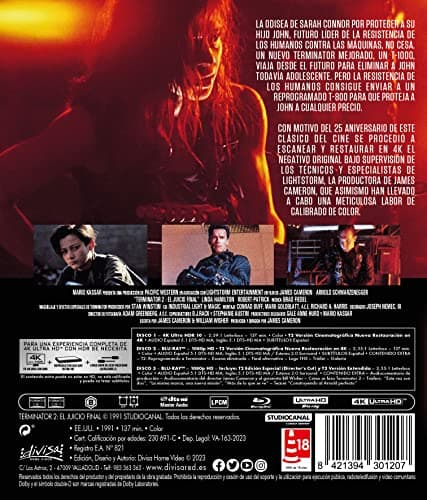 Detalle 2 de Divisa HV Terminator 2 4K UHD Blu-ray