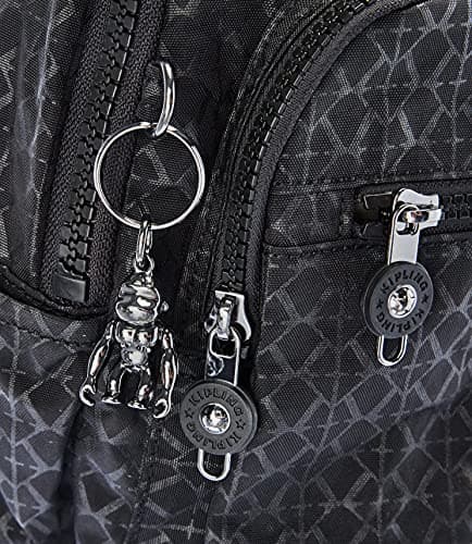 Thumbnail 2 de Kipling Seoul S Mochila Pequeña, Signature Emb (Negro)