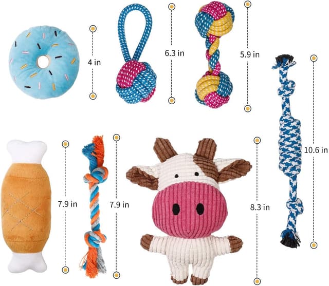 Thumbnail 5 de Toozey Welpenspielzeug 7 Stück