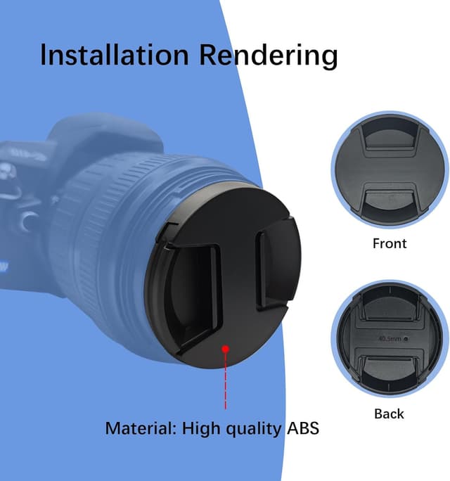 Thumbnail 2 de 40.5mm Objektivdeckel 2. Generation mit Reinigungstuch