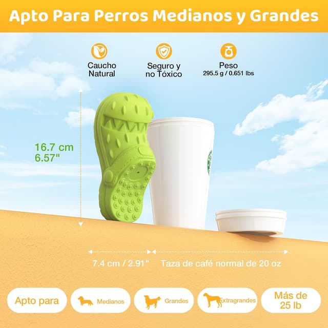 Thumbnail 2 de RUXAN Juguetes para Masticar perros duraderos