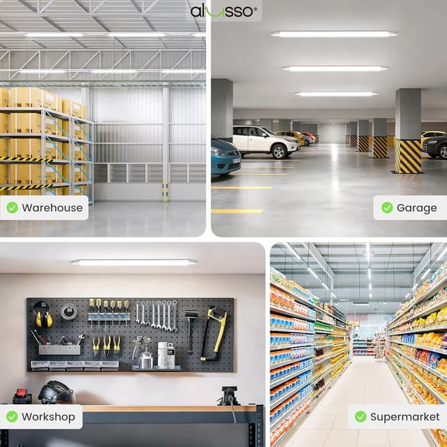 Thumbnail 6 de ALUSSO LIGHTING LED Feuchtraumleuchte 116 cm, 36W