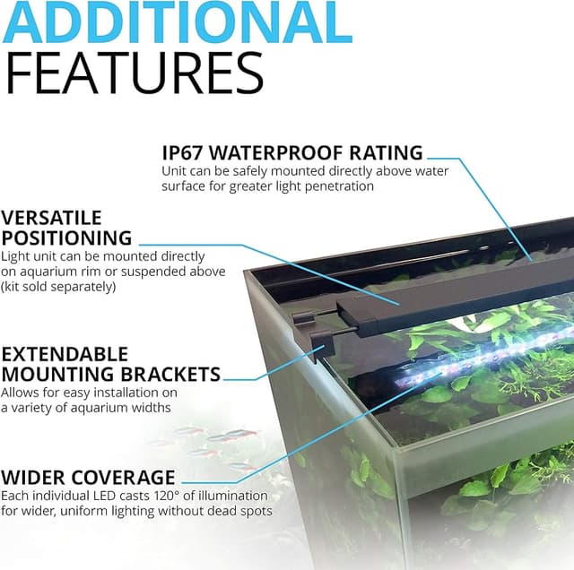 Thumbnail 5 de Fluval Plant Spectrum LED Pantalla 32W, 61-85cm