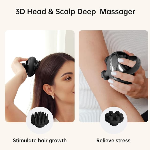 Detalle de COMFIER Massaggiatore Cuoio Capelluto 330 g