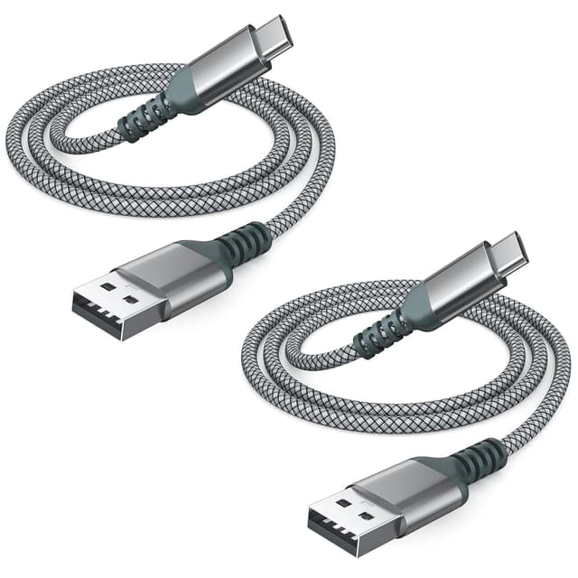 Detalle de USB to USB‑C Cable 4ft, Fast Charging (2 Pack) 🔌