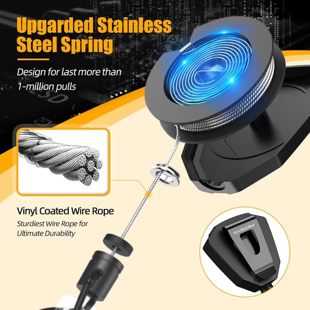 Thumbnail 1 de Oaridey 2er-Pack Schlüsselanhänger ausziehbar 31,8 Zoll 📛