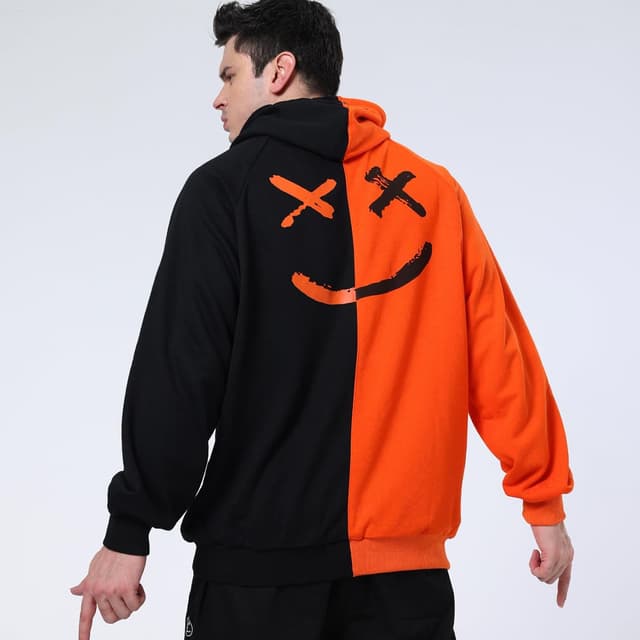 Detalle 2 de Covisoty Hoodie Kapuzenpullover 80% Baumwolle