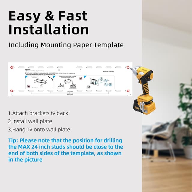 Thumbnail 5 de Fixed Wall Mount for 37–86 inch TVs
