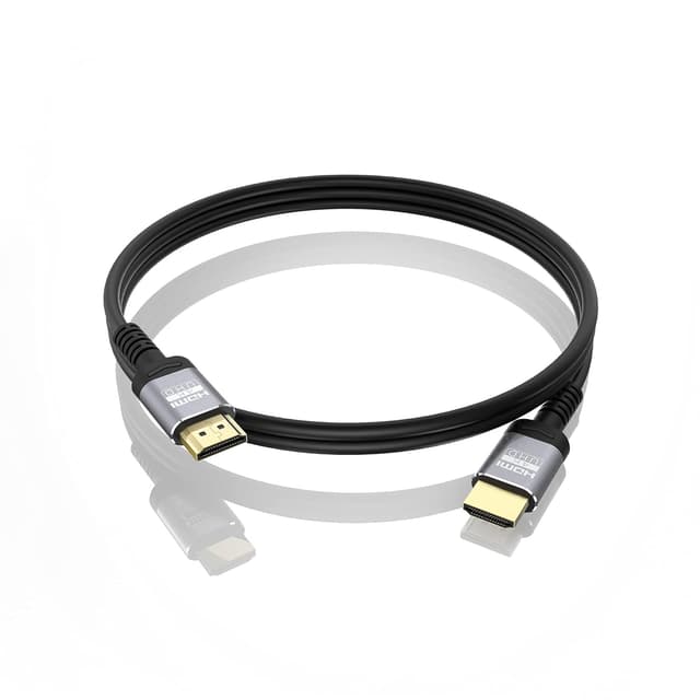 Detalle 2 de Soonsoonic Câble HDMI 4K 12 m (HDMI 2.0) : 4K@60 Hz, HDR, ARC et CEC