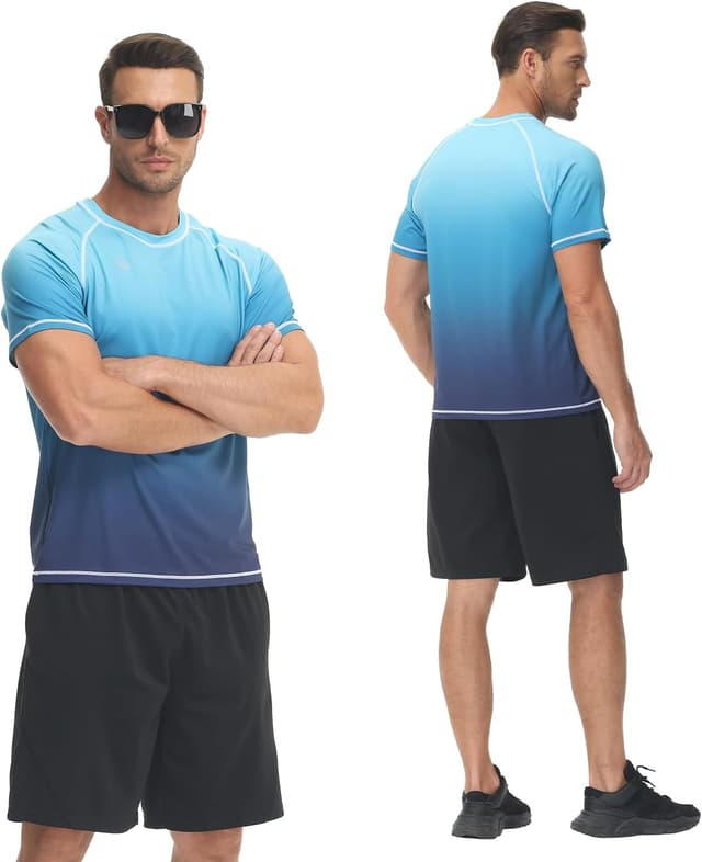 Thumbnail 2 de Huayuzh UV Shirt Herren Rashguard Shirt