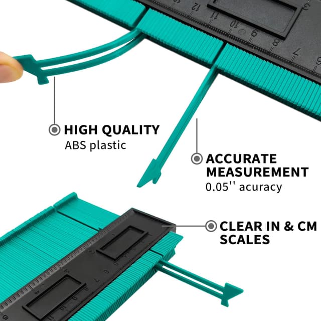 Thumbnail 3 de Pro Green Contour Gauge 10in Dual Lock