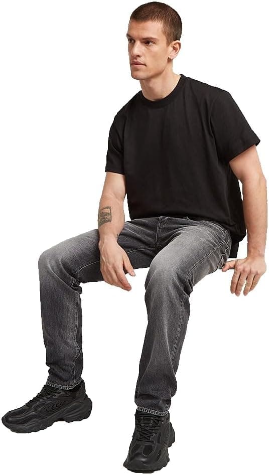 Detalle de G-Star Men’s Morry FWD Regular Tapered Jeans with five-pocket design