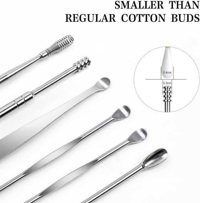 Thumbnail 5 de Vicloon Pulisci Orecchie 14 strumenti 👂