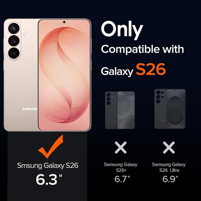 Detalle de iVoler Cover Magnetica per Samsung Galaxy S26 5G con MagSafe e 2 vetri temperati, marrone chiaro opaca anti-impronte