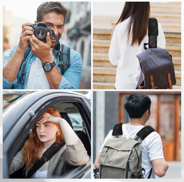 Thumbnail 5 de Seat Belt Pads Cover 25 cm for Car