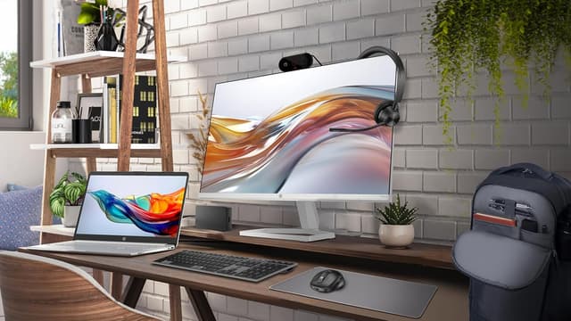 Detalle 2 de HP Series 5 23.8" FHD Height Adjust Monitor (524sh) with 100Hz Refresh Rate