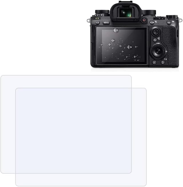 Detalle de TUCANA 2PCS tempered glass screen protector for Sony A7 IV (Alpha 7 IV) LCD