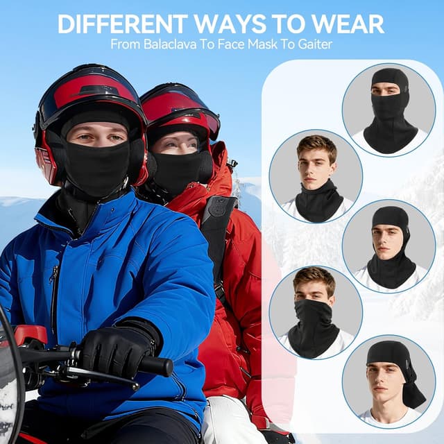 Thumbnail 4 de GL GLENSLAVE Balaclava for Cold Weather